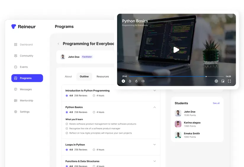 Training Programs (LMS)