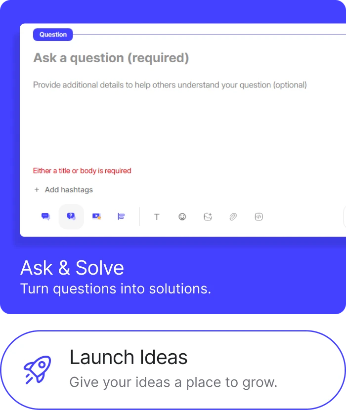 Ask & Solve